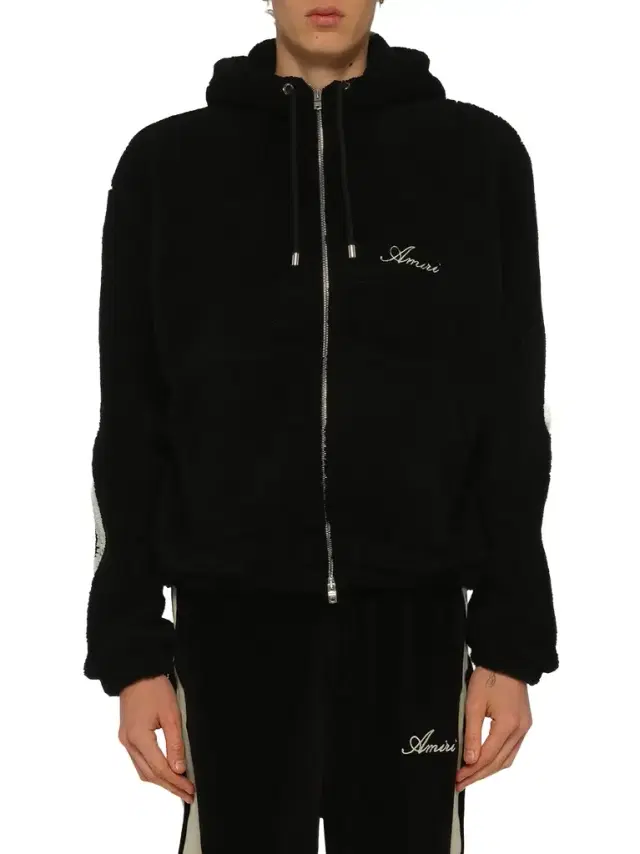 AMIRI Bones Fleece Zip Hoodie