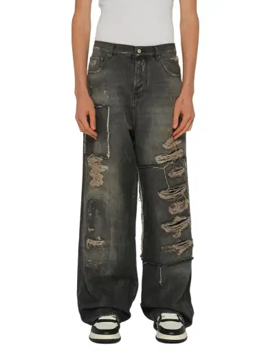 AMIRI Carpenter Repaired Baggy Jean | Thumbnail 1 AMIRI Carpenter Repaired Baggy Jean | Thumbnail 1