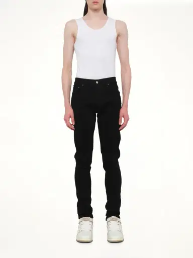 AMIRI Stack Jeans in Black OD | Thumbnail 7 AMIRI Stack Jeans in Black OD | Thumbnail 7