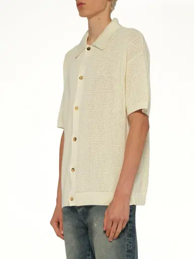 AMIRI Amiri Crochet Mesh Shirt | Thumbnail 2