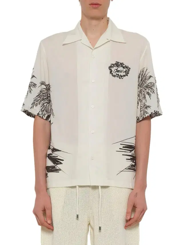 AMIRI Chateau Sketch Camp Shirt