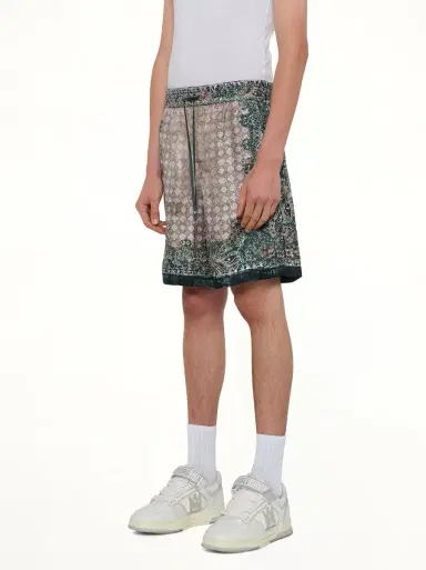 AMIRI Bandana Shorts in Multicolour Green | Thumbnail 2 AMIRI Bandana Shorts in Multicolour Green | Thumbnail 2