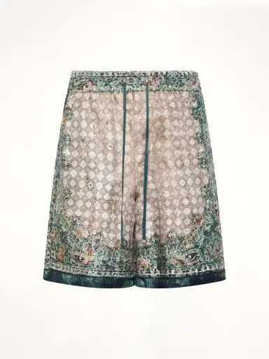AMIRI Bandana Shorts in Multicolour Green | Thumbnail 3 AMIRI Bandana Shorts in Multicolour Green | Thumbnail 3