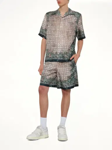 AMIRI Bandana Shorts in Multicolour Green | Thumbnail 4 AMIRI Bandana Shorts in Multicolour Green | Thumbnail 4