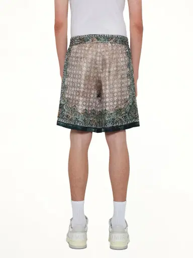 AMIRI Bandana Shorts in Multicolour Green | Thumbnail 5 AMIRI Bandana Shorts in Multicolour Green | Thumbnail 5