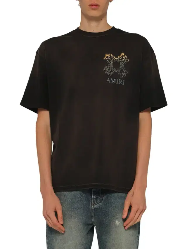 AMIRI MA Quad Flames Oversized T-shirt