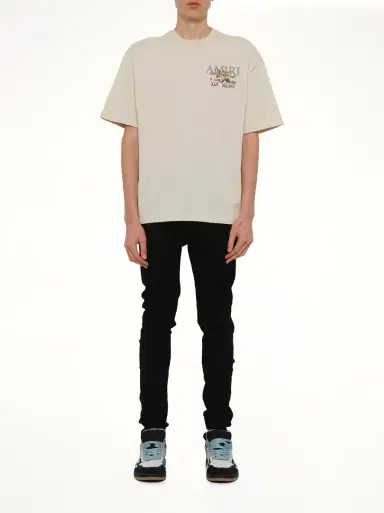 AMIRI Hope And Dreams Oversized T-shirt in Alabaster White | Thumbnail 7