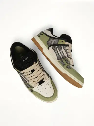 AMIRI XL Skel Top Low Sneaker | Thumbnail 4 AMIRI XL Skel Top Low Sneaker | Thumbnail 4