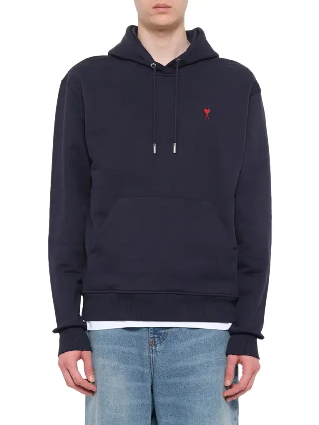 AMI PARIS Red Ami De Coeur Hoodie