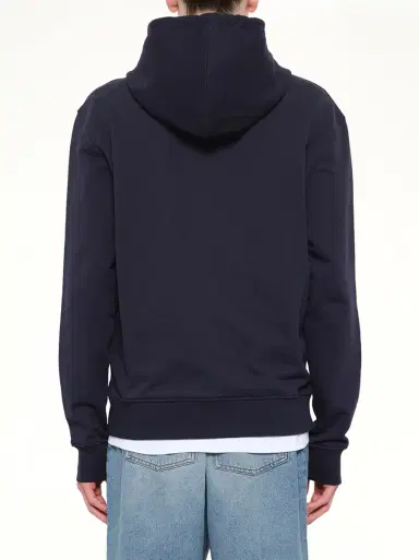 AMI PARIS Red Ami De Coeur Zip Hoodie | Thumbnail 5