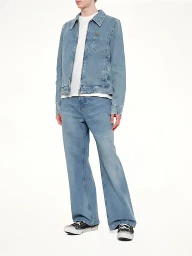 AMI PARIS Contrasted Adc Denim Jacket | Thumbnail 4