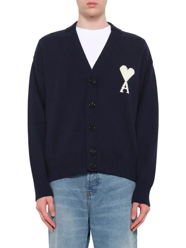 Contrasted Adc Cardigan