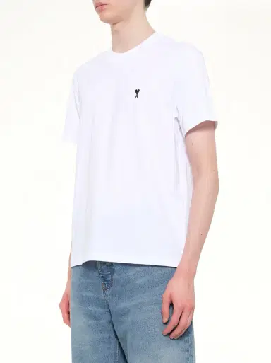 AMI PARIS Contrasted Adc T-shirt | Thumbnail 2 AMI PARIS Contrasted Adc T-shirt | Thumbnail 2