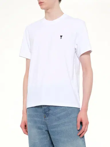 AMI PARIS Contrasted Adc T-shirt | Thumbnail 6 AMI PARIS Contrasted Adc T-shirt | Thumbnail 6