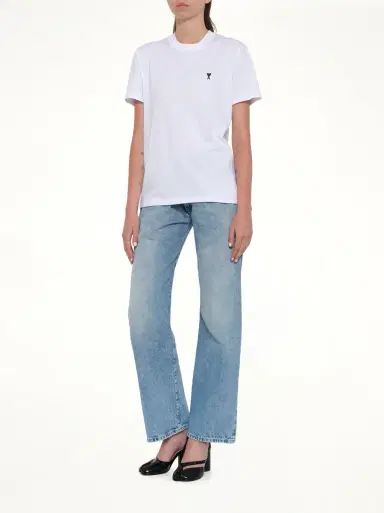 AMI PARIS Contrasted Adc T-shirt | Thumbnail 10 AMI PARIS Contrasted Adc T-shirt | Thumbnail 10