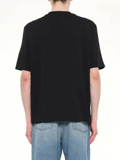 AMI PARIS Small Embossed Adc T-shirt | Thumbnail 5 AMI PARIS Small Embossed Adc T-shirt | Thumbnail 5