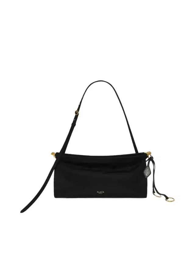 Alaïa Le Click East West Nylon Shoulder Bag