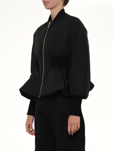 Alaïa Peplum Bomber | Thumbnail 2
