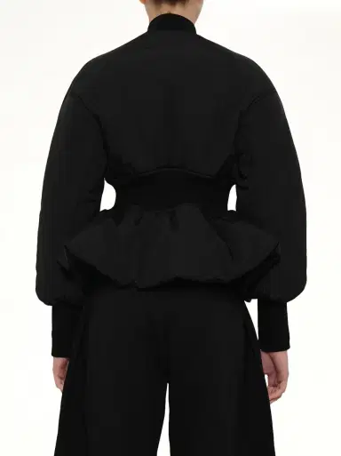 Alaïa Peplum Bomber | Thumbnail 5