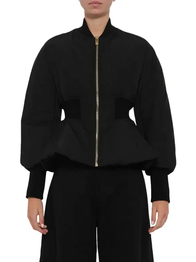 Alaïa Peplum Bomber