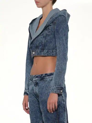 Alaïa Hooded Jacket | Thumbnail 2 Alaïa Hooded Jacket | Thumbnail 2