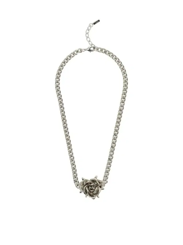 We11Done Spiky Rose Necklace
