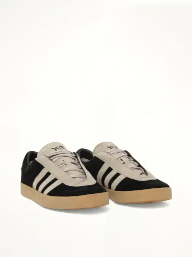 Y-3 Y-3 Gazelle in Black/off White | Thumbnail 3 Y-3 Y-3 Gazelle in Black/off White | Thumbnail 3