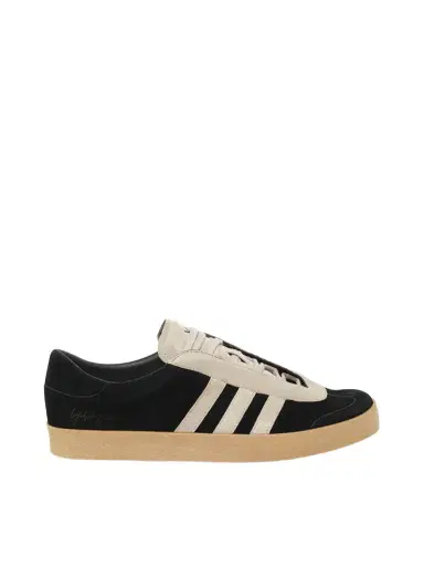 Y-3 Y-3 Gazelle in Black/off White | Thumbnail 1 Y-3 Y-3 Gazelle in Black/off White | Thumbnail 1
