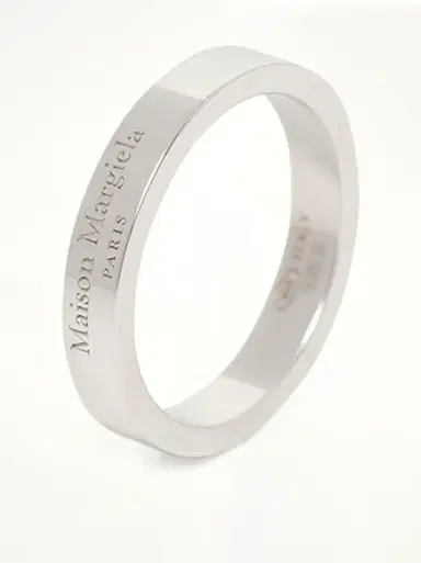 Maison Margiela Logo Reference Ring 4mm | Thumbnail 2 Maison Margiela Logo Reference Ring 4mm | Thumbnail 2