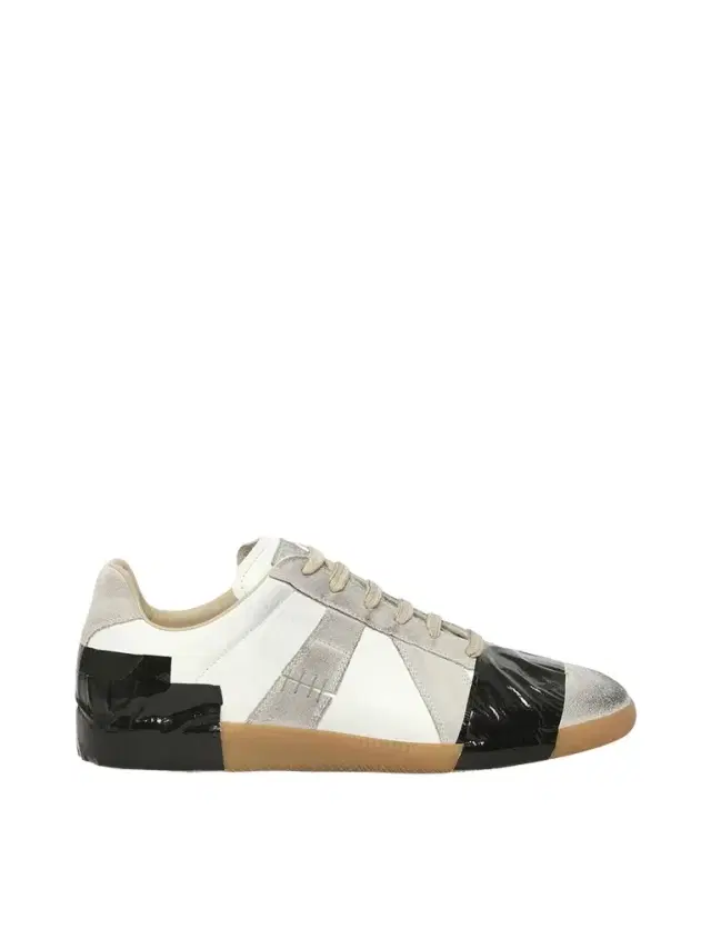 Maison Margiela Replica Tape Sneaker in Off White/black White