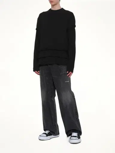 We11Done We11done Triple-layered T-shirt | Thumbnail 4 We11Done We11done Triple-layered T-shirt | Thumbnail 4