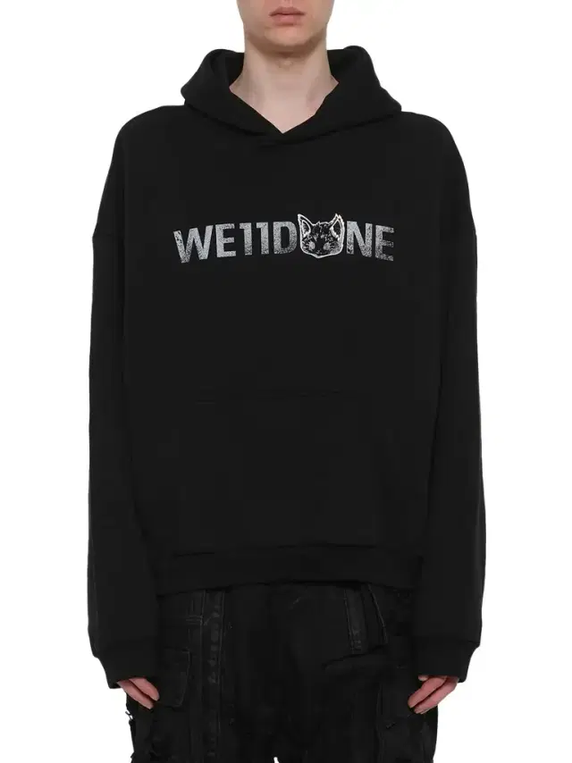 We11Done Amber Logo Hoodie