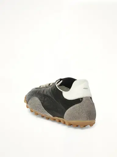 Maison Margiela Sprinters Low Sneaker in Black/white/grey Black | Thumbnail 2