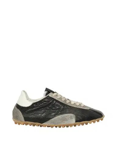 Maison Margiela Sprinters Low Sneaker in Black/white/grey Black | Thumbnail 1