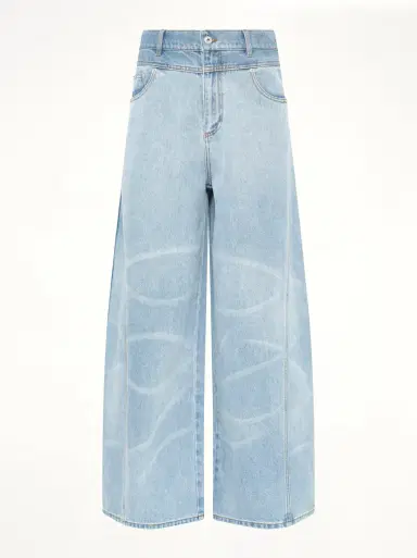 FENG CHEN WANG Wide Leg Denim Trousers | Thumbnail 2 FENG CHEN WANG Wide Leg Denim Trousers | Thumbnail 2