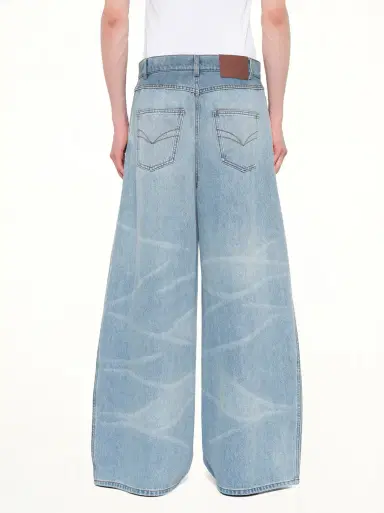 FENG CHEN WANG Wide Leg Denim Trousers | Thumbnail 5 FENG CHEN WANG Wide Leg Denim Trousers | Thumbnail 5