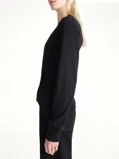 Lemaire Twisted V Neck Jumper | Thumbnail 2 Lemaire Twisted V Neck Jumper | Thumbnail 2