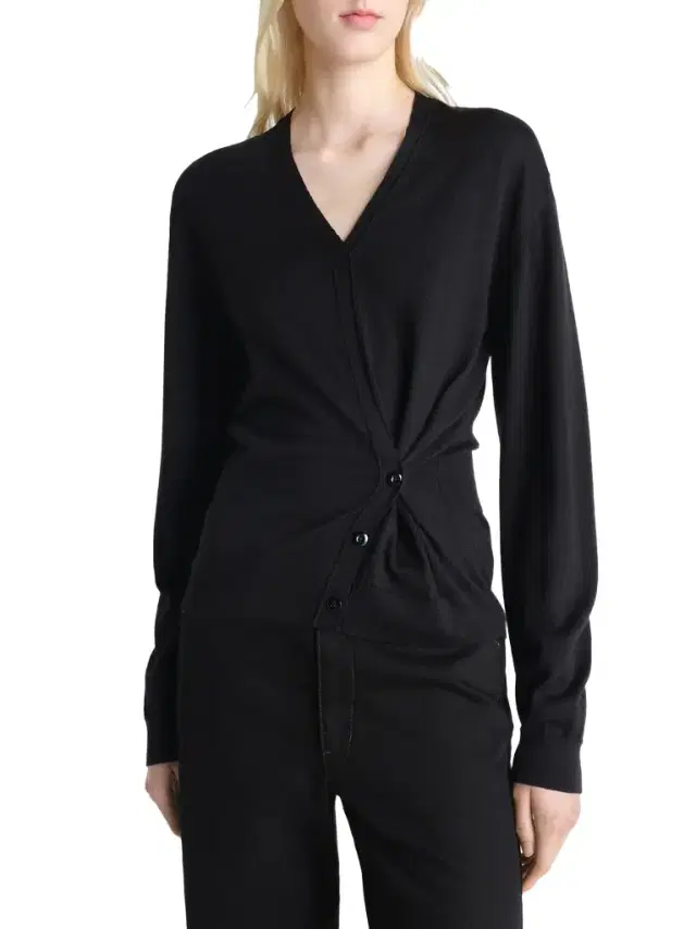 Lemaire Twisted V Neck Jumper