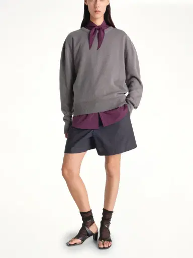Lemaire Crew Neck Sweater in | Thumbnail 2 Lemaire Crew Neck Sweater in | Thumbnail 2