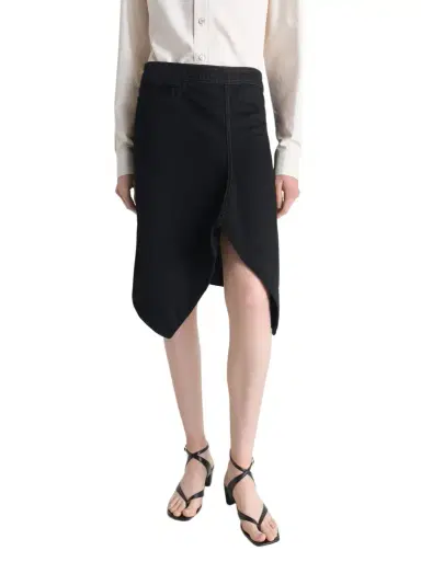 Lemaire Asymmetric Short Skirt | Thumbnail 1 Lemaire Asymmetric Short Skirt | Thumbnail 1