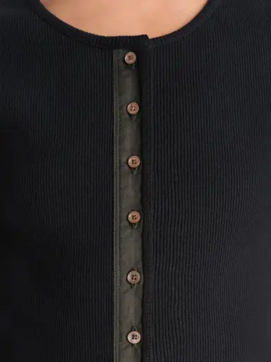 Lemaire Fitted Henley | Thumbnail 2 Lemaire Fitted Henley | Thumbnail 2
