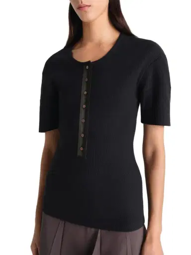 Lemaire Fitted Henley | Thumbnail 1 Lemaire Fitted Henley | Thumbnail 1