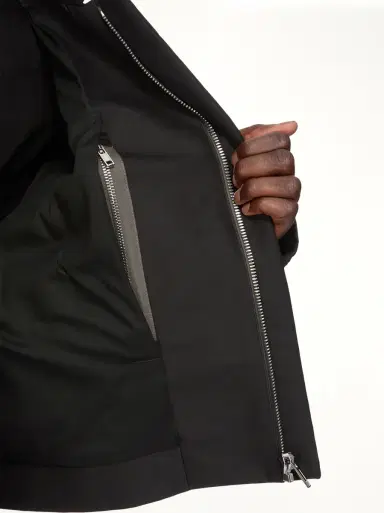 Rick Owens Woven Heizer Mac Jacket | Thumbnail 2