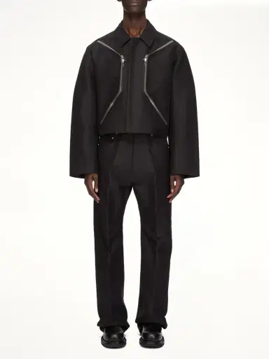 Rick Owens Woven Heizer Mac Jacket | Thumbnail 5