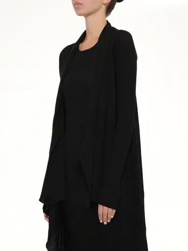 Rick Owens Long Wrap Cardigan | Thumbnail 2 Rick Owens Long Wrap Cardigan | Thumbnail 2