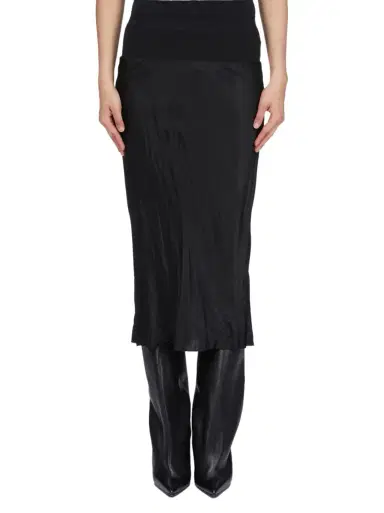 Rick Owens Knee Bias Skirt | Thumbnail 1 Rick Owens Knee Bias Skirt | Thumbnail 1