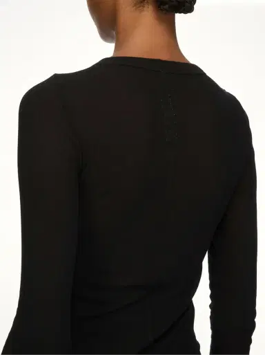 Rick Owens Rib LS T | Thumbnail 2 Rick Owens Rib LS T | Thumbnail 2