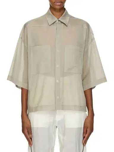 Rick Owens Tommy Shirt in | Thumbnail 1 Rick Owens Tommy Shirt in | Thumbnail 1