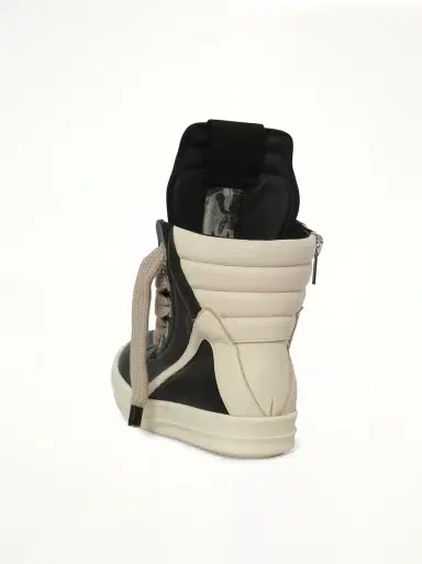 Rick Owens Jumbolace Geobasket in Black/milk | Thumbnail 2 Rick Owens Jumbolace Geobasket in Black/milk | Thumbnail 2