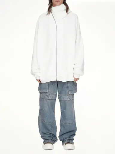 RICK OWENS DRKSHDW Stefan Cargo in Washed Indigo Blue | Thumbnail 5